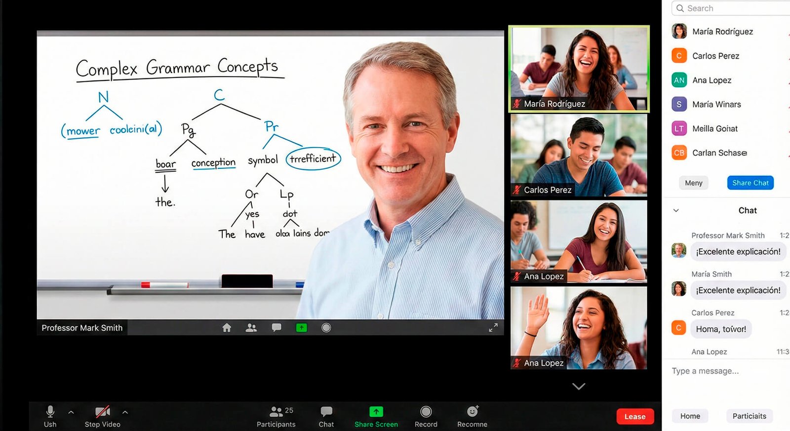 Clases de inglés en vivo por Zoom con profesores nativos para latinos.