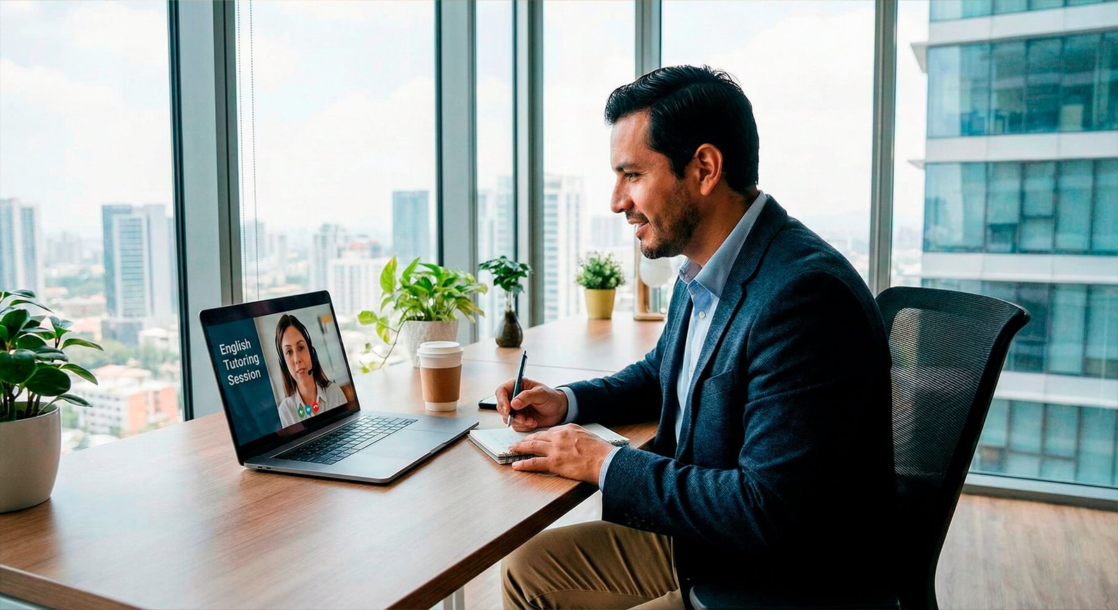 Clases privadas de inglés para profesionales latinos en Estados Unidos.